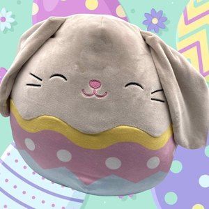 Squishmallows Blake The Bunny 12" Easter Egg Big Soft Plush Toy Rare Kellytoy
